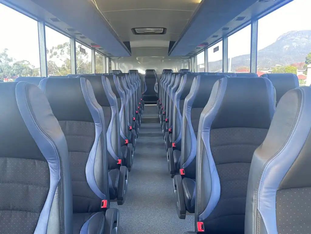 Large Coach Hire Hobart Tasmania. Modern bus
